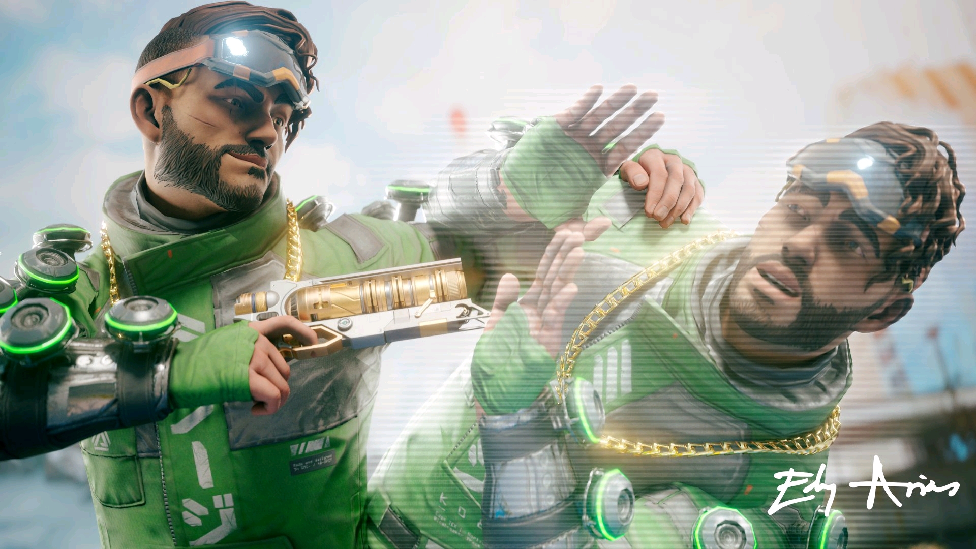 战斗歌曲开始了！ Ale 的雷霆击杀了 Xiaohu ，而 Xiaotian 呼吸着Maokai窒息了双方，进入最后一轮